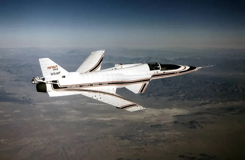 NASA X-29 in Flight