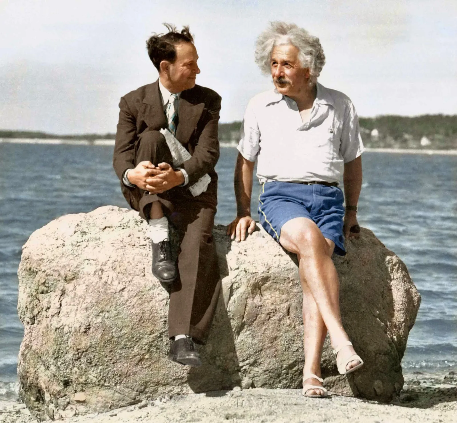 Einstein at the Beach