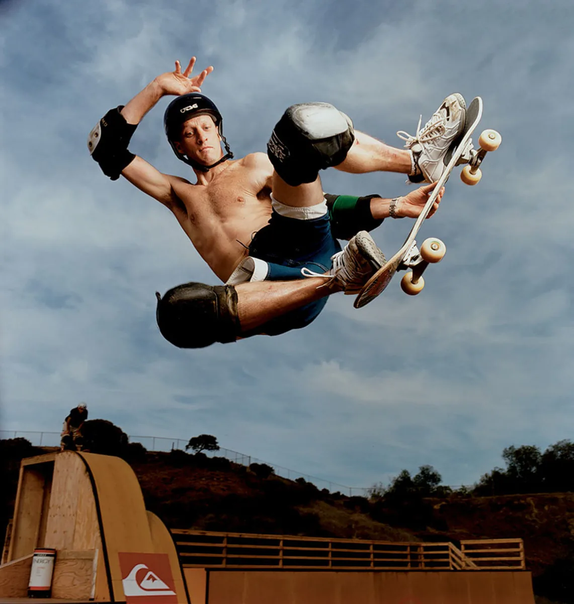 Tony Hawk Mid-Air Grab