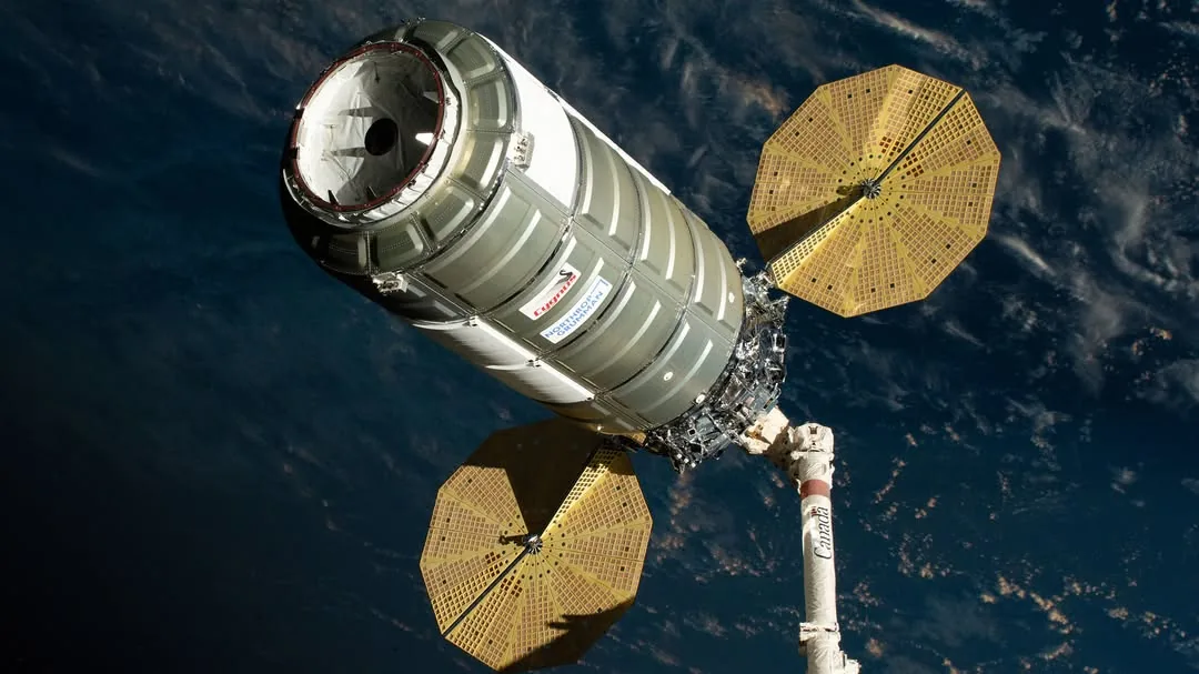 Cygnus with UltraFlex Solar Arrays
