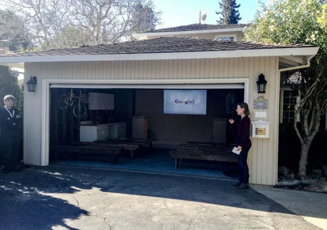 Google's Original Garage — Menlo Park 1998