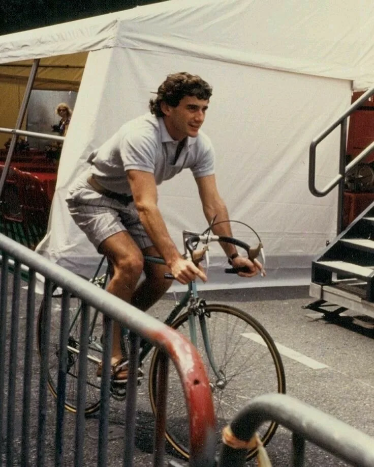 Senna on a Bicycle