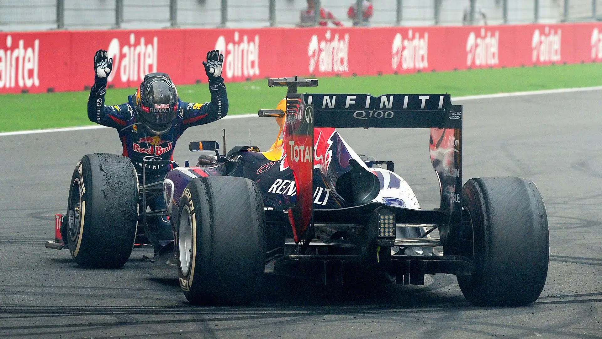 Sebastian Vettel Four-Time Champion — Red Bull