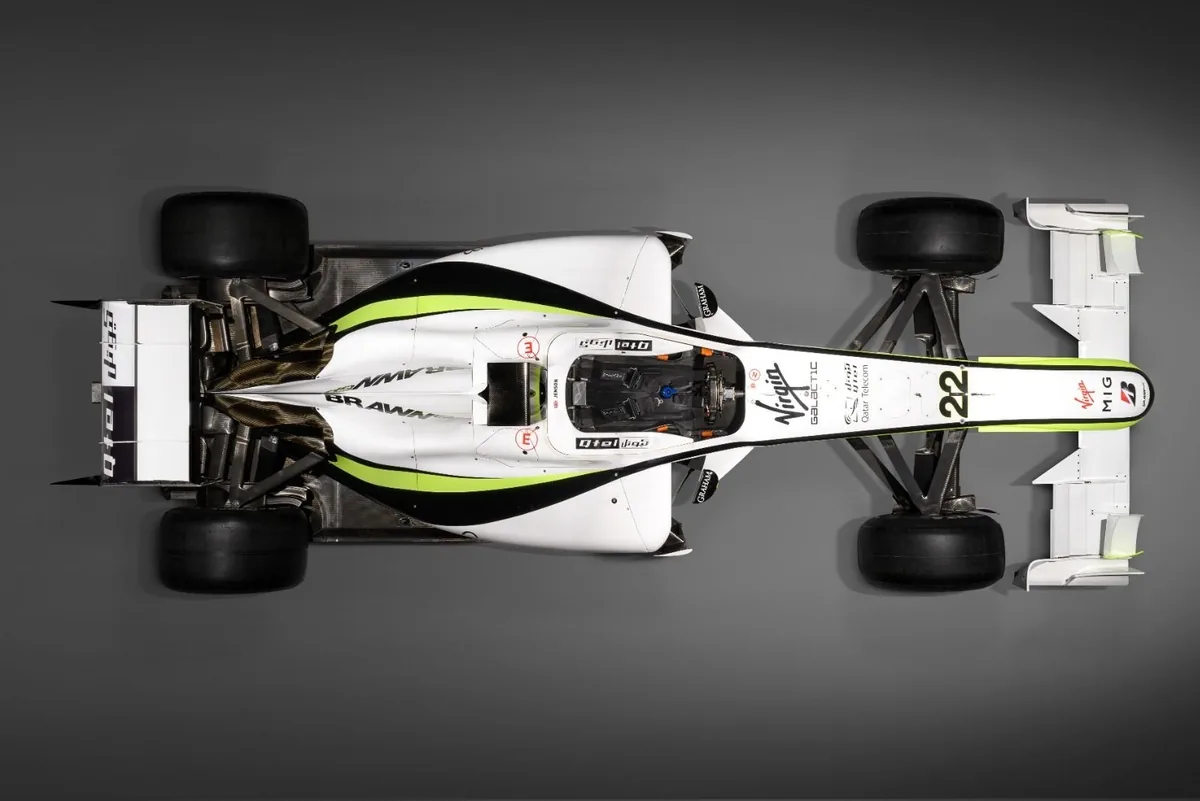 Brawn GP BGP 001 — Top View