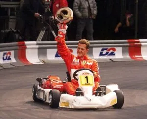 Schumacher — Kart Race Victory
