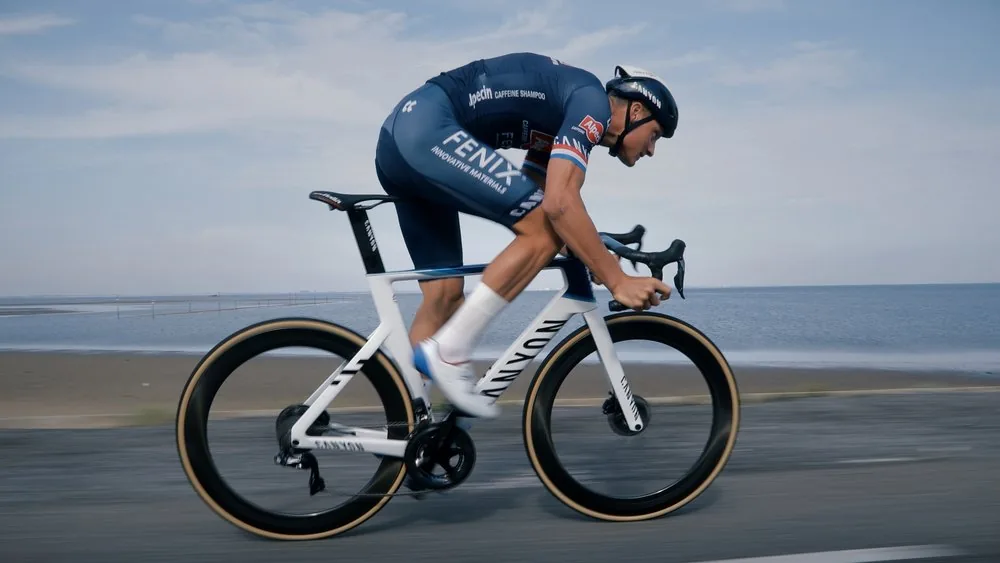 Van der Poel on Canyon Aeroad