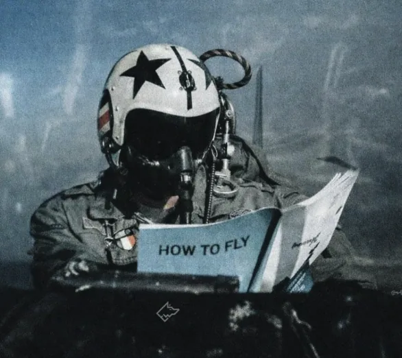 How to Fly — Astronaut Reading