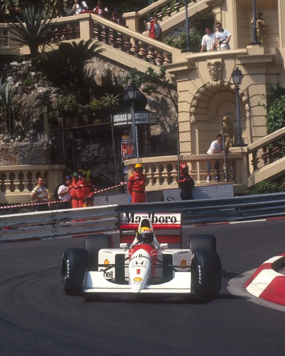 Senna at Monaco — McLaren MP4/6