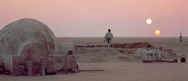 Star Wars — Binary Sunset on Tatooine