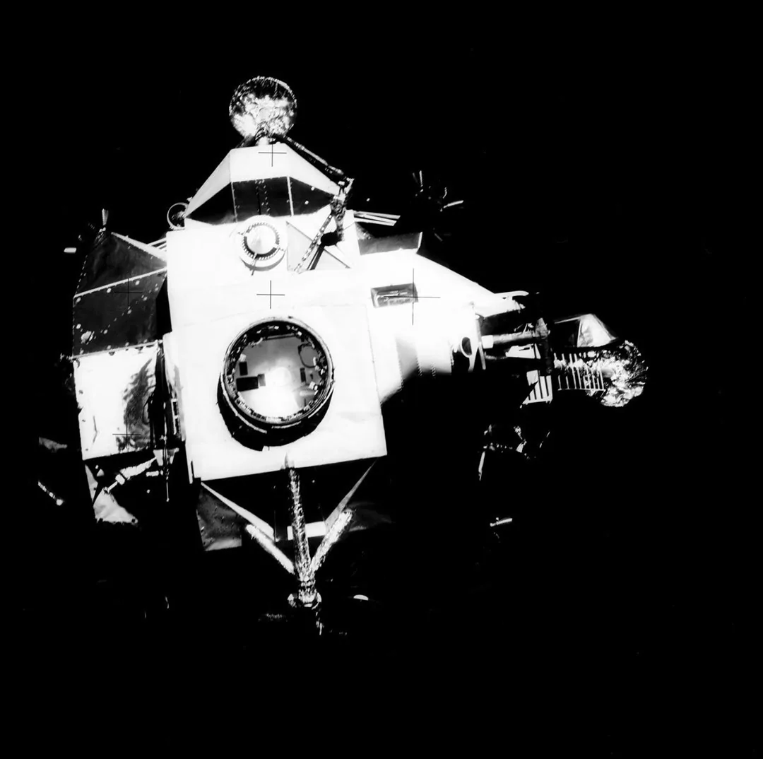 Apollo Lunar Module in Orbit