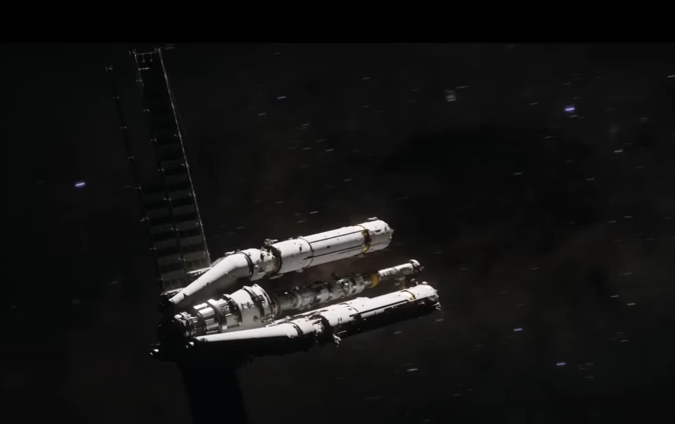 Interstellar — Endurance in Space