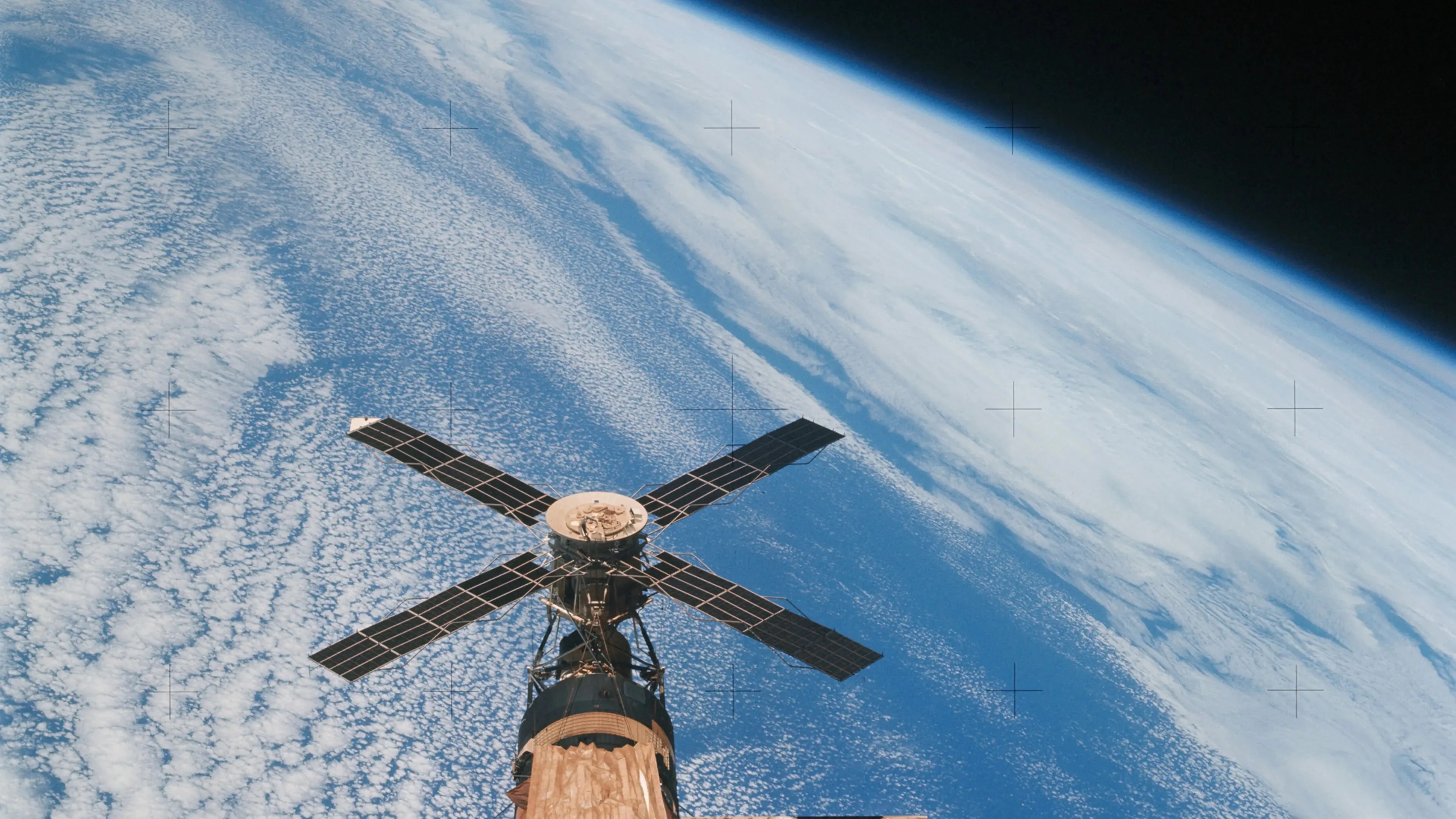 Skylab Over Earth