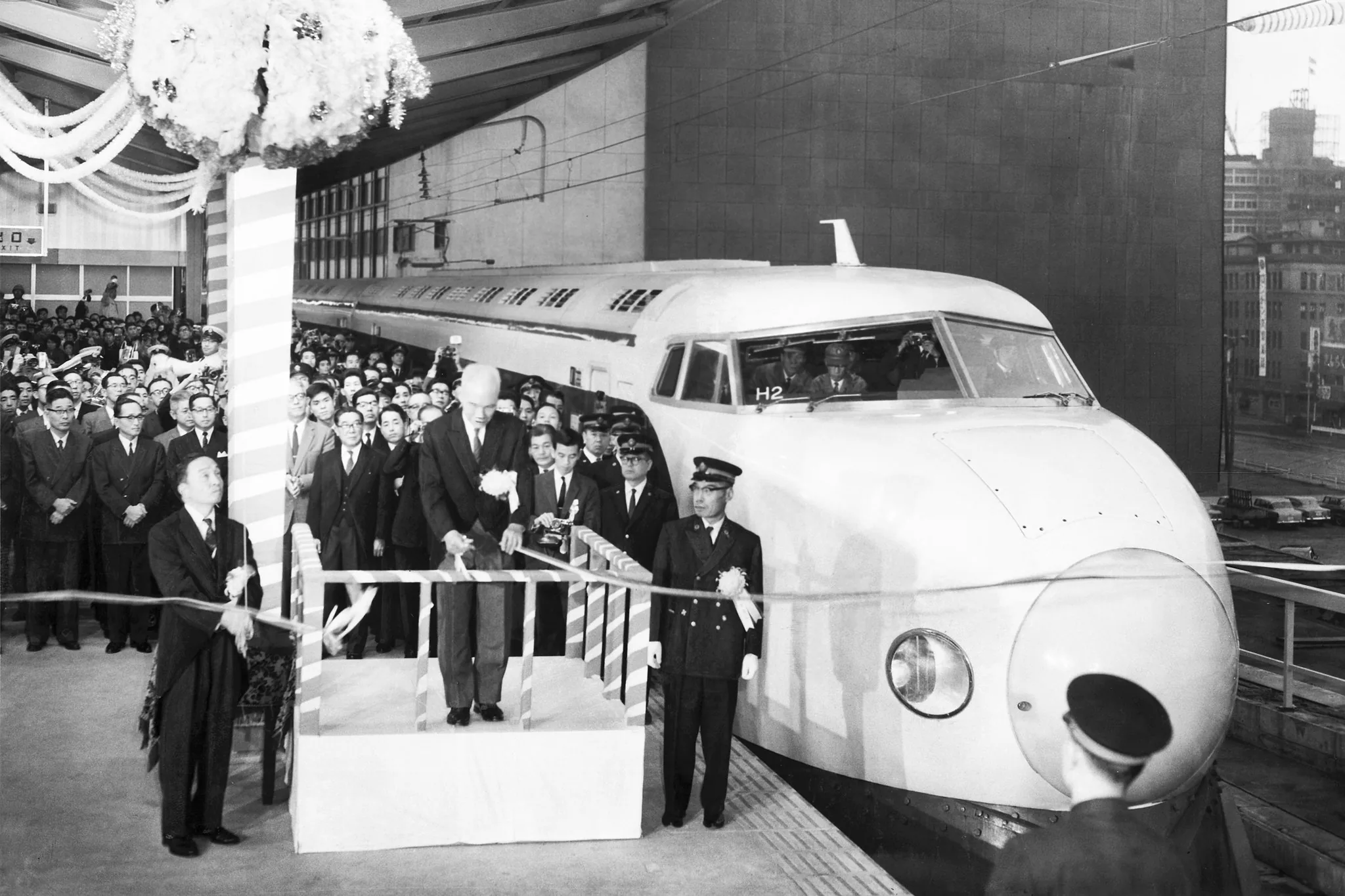 Shinkansen Inaugural Ceremony 1964