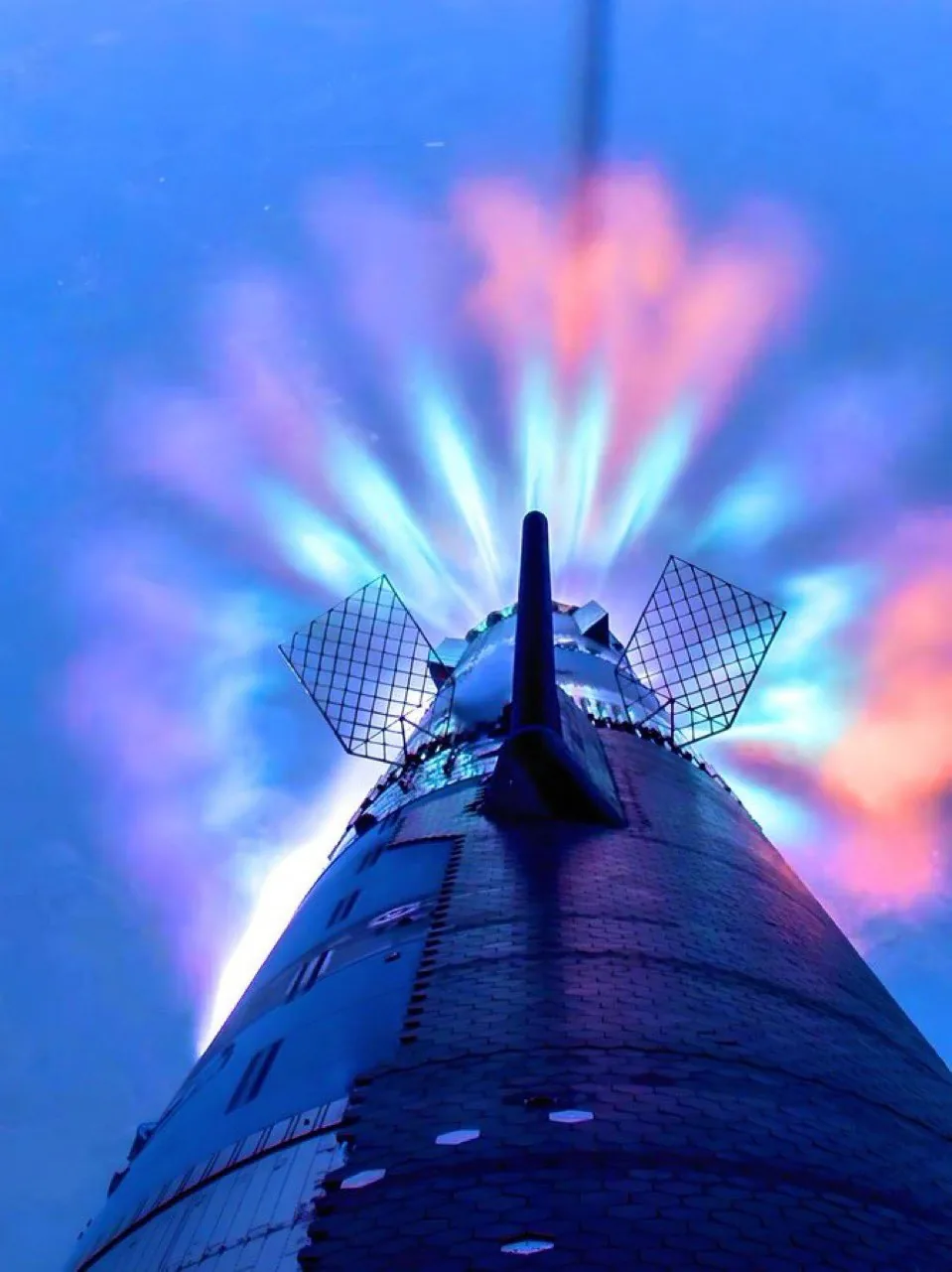 Rocket Ascent — Twilight Plume