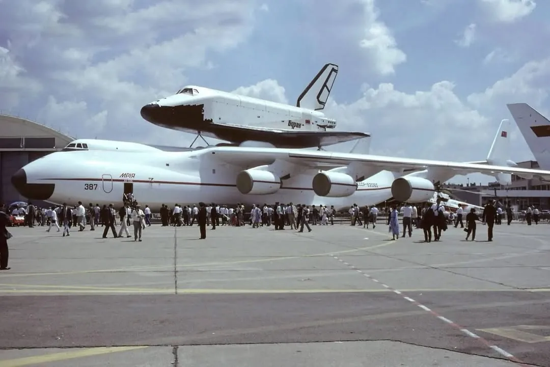 Buran Space Shuttle in Hangar